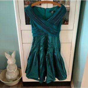 Tadashi Collection sz 6P formal dress nwt Teal Sleeveless Dress